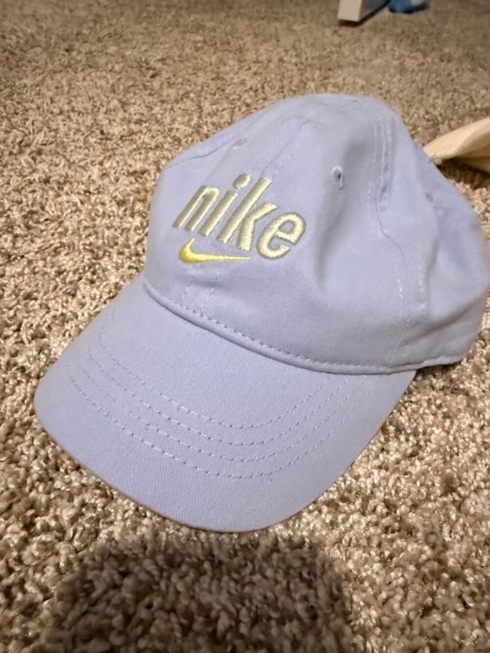 Nike Light Blue Baby Baseball Cap | 12-24M